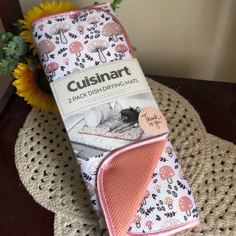 Cuisinart MUSHROOM Dish Drying Mats